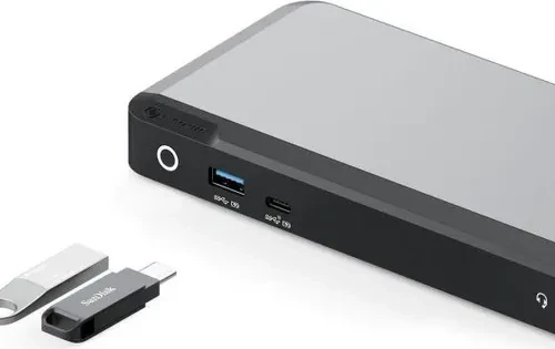 Alogic DX2 Dual 4K Display Universal Docking Station - with 100W Power Delivery, USB-C 3.1 [Buchse]