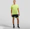 Odlo Zeroweight 5 Inch 2in1 Fahrradhose kurz black/sharp green (Herren) Vorschaubild