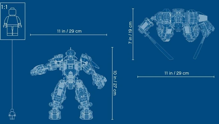 LEGO Ninjago - Feuer-Stein-Mech