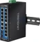 TRENDnet TI Hardened Industrial Railmount Gigabit Switch, 14x RJ-45, 2x SFP Vorschaubild