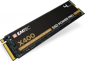Emtec X400 SSD Power Pro 4TB, M.2 2280 / M-Key / PCIe 4.0 x4