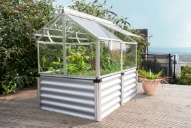 Vitavia Gaia Jumbo ESG 3mm Hochbeet 122x83cm alu