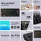 Gamakay TK75HE V2 Hall Effect, 75%, PBT, LEDs RGB, Magnetic Phoenix Silent, USB/Bluetooth, DE Vorschaubild