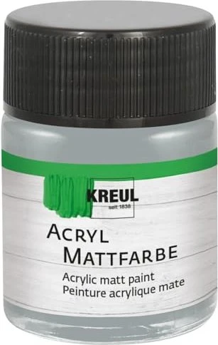 Kreul Acryl Mattfarbe, maron, 50ml