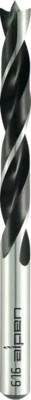 Alpen CV/HSS Maschinen Holzspiralbohrer, 13x101x151mm, 1 Stück