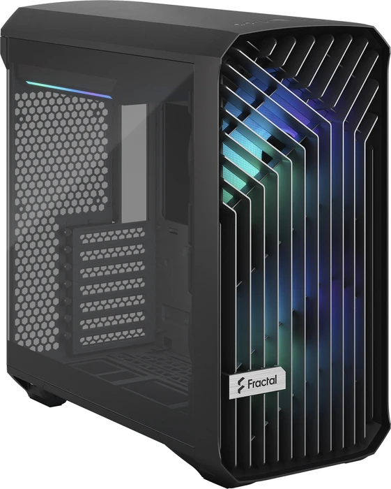 Fractal Design Torrent Compact Black RGB TG Light Tint, Glasfenster