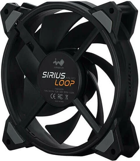 In Win Sirius Loop ASL120, LED-Steuerung, 120mm, 3er-Pack