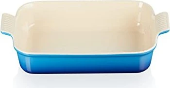 Le Creuset Auflaufform Tradition rechteckig 39x25.4cm 4l azure