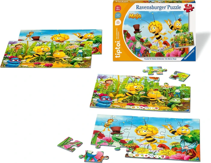 Ravensburger tiptoi Puzzle: Puzzle für kleine Entdecker: Die Biene Maja