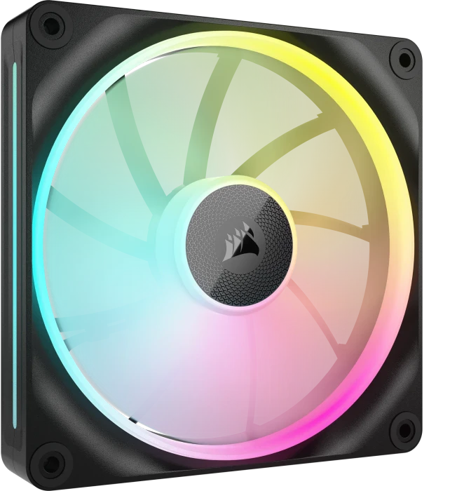 Corsair iCUE LX140 RGB Fan, schwarz, 140mm
