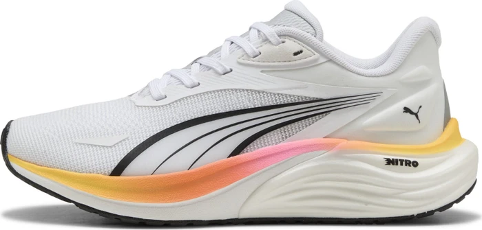 Puma Electrify Nitro 4 puma white/sun stream/poison pink (Damen)