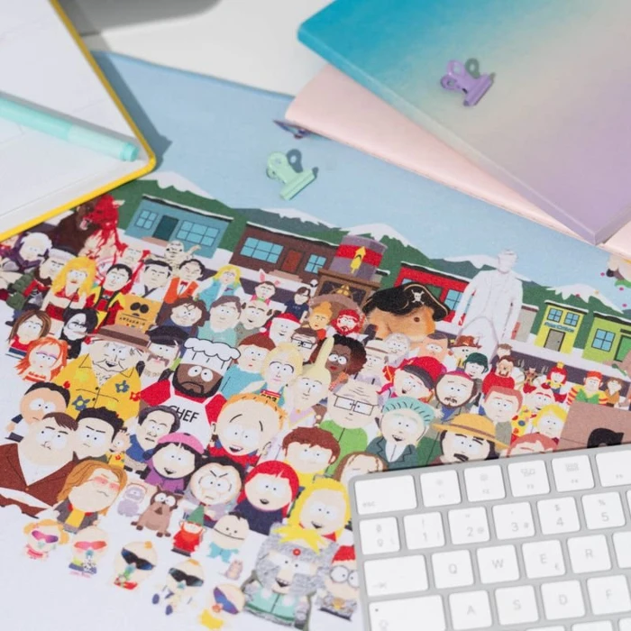 Grupo Erik Editores South Park Characters XL Mousepad, 800x350mm, mehrfarbig