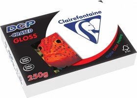Clairefontaine Digital Colour Printing Coated Gloss Universalpapier glänzend weiß, A4, 250g/m², 250 Blatt
