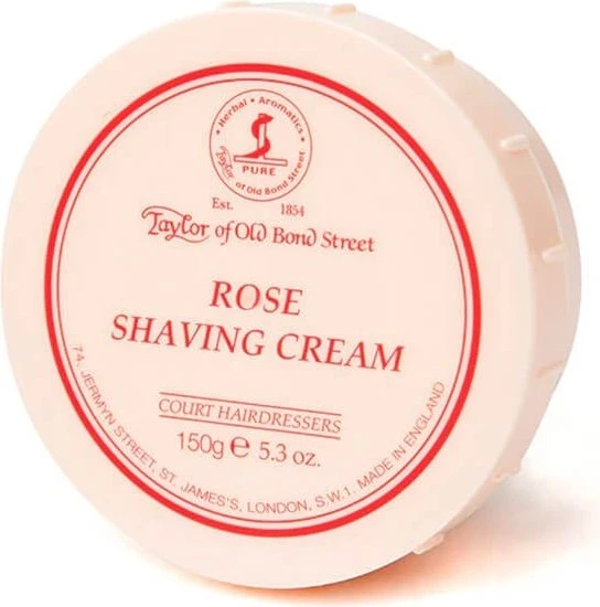 Taylor of Old Bond Street Rose Rasiercreme, 150g