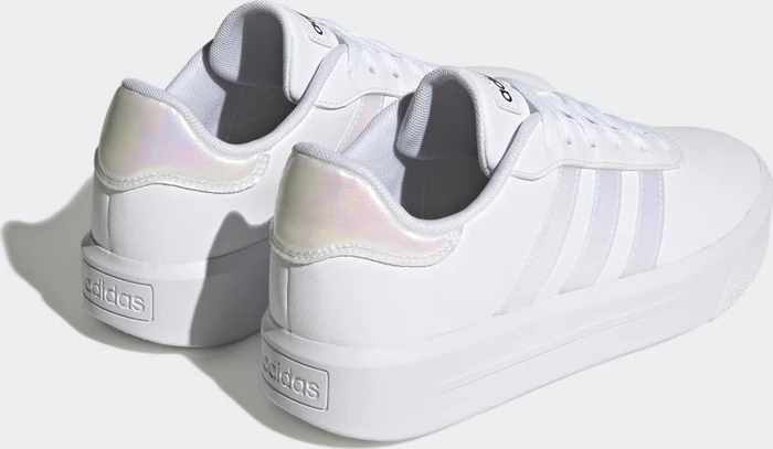 adidas Court Platform cloud white/core black (Damen)