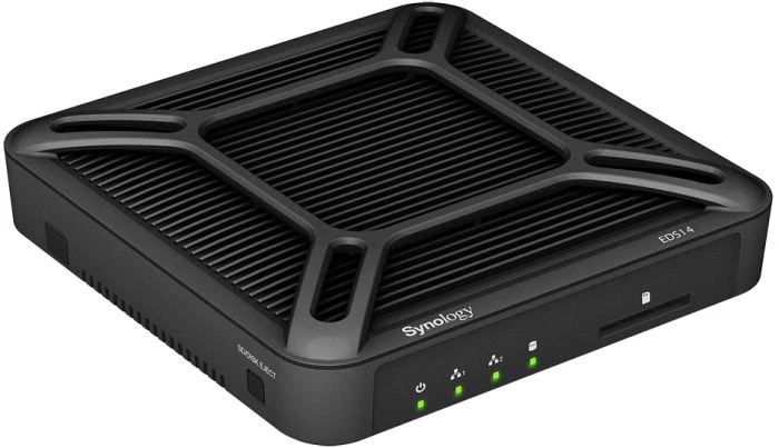 Synology EDS14, 512MB RAM, 2x RJ-45 1000Base-T, 1x USB-A 3.0