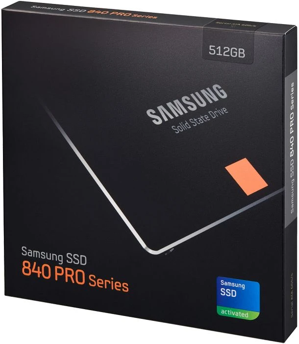 Samsung SSD 840 PRO 512GB, 512B, 2.5" / SATA 6Gb/s, retail