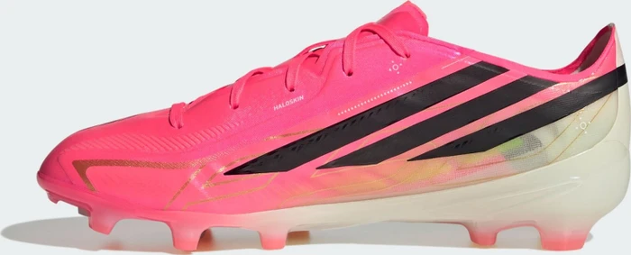 adidas F50 Hyperfast Elite FG solar turbo/core black/gold metallic (Junior)