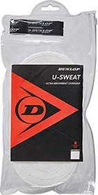 Dunlop U-Sweat Overgrip Griffband weiß, 30 Stück