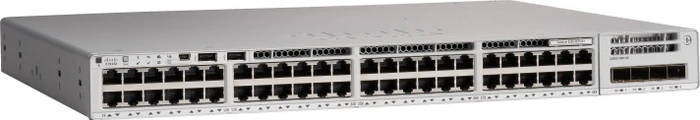 Cisco Catalyst 9200 Advantage Rackmount Gigabit Managed Switch, 48x RJ-45, 1x Erweiterungsslot, 740W PoE+