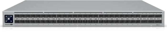 Ubiquiti Enterprise Campus Aggregation Rackmount 25G Managed Switch, 48x SFP28, 6x QSFP28