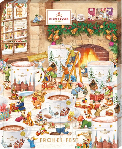 Niederegger Heißgetränke Adventskalender 2025