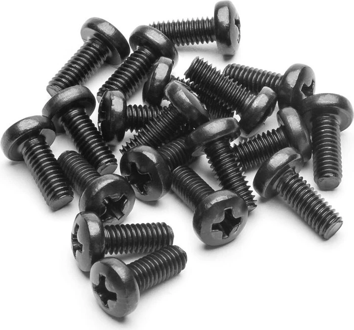 EK Water Blocks EK-Loop Phillips Head Screw Set M4x10mm, schwarz, 20er-Pack