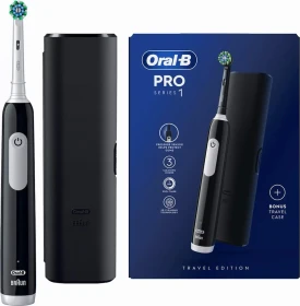 Oral-B PRO Series 1 black onyx + Etui