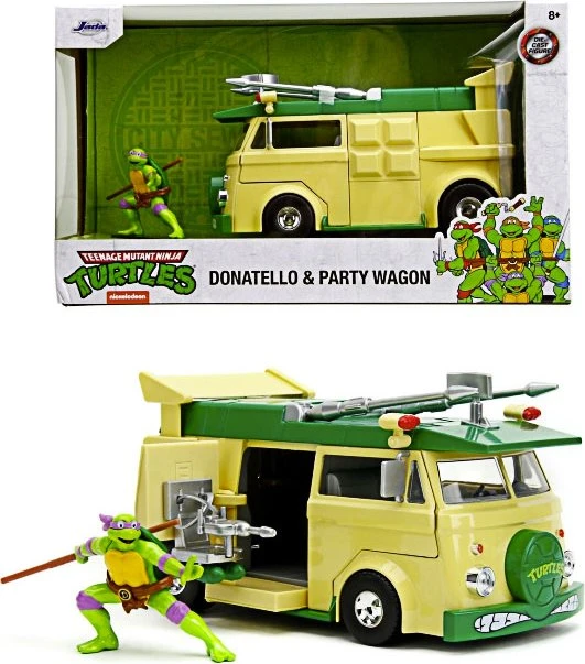Jada Toys Teenage Mutant Ninja Turtles - Turtles Party Wagon 1:24