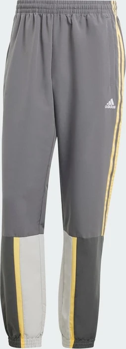 adidas Sportswear Colorblock 3-Streifen Trainingsanzug grey five (Herren)