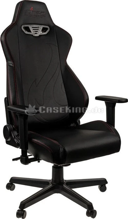 Nitro Concepts S300 EX Stealth Carbon Black Bürostuhl, schwarz