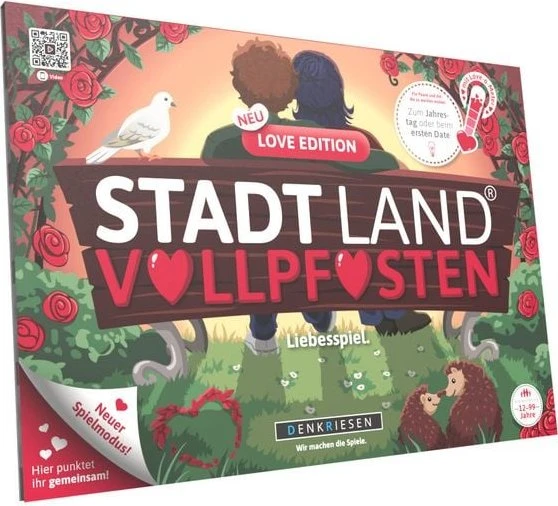 Stadt Land Vollpfosten - Love Edition - Liebesspiel