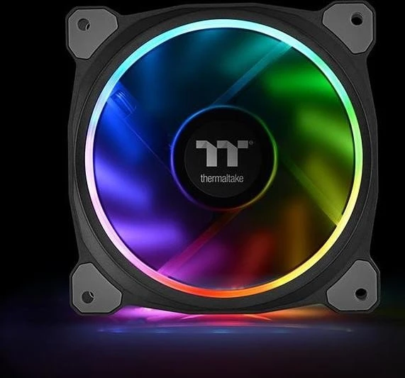 Thermaltake Riing Plus 12 RGB Radiator Fan Lumi Plus TT Premium Edition Combo Kit, LED-Steuerung, LED-Strips, 120mm, 3er-Pack