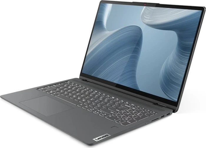 Lenovo IdeaPad Flex 5 16IAU7, Storm Grey, Core i7-1255U, 16GB RAM, 512GB SSD, DE