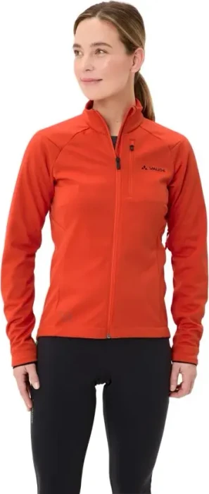 Vaude Posta II Softshell Fahrradjacke glowing red (Damen)