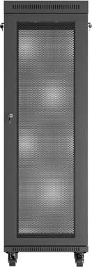 Lanberg 19" Rackschrank 37HE, LCD, freistehend, Flat Pack, Gitternetztür, IP20, RAL 9004, 600mm tief