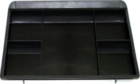 Wedo Geldkassetteneinsatz 5 Fächer, schwarz