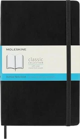 Moleskine Klassik Notizbuch, 130x210mm, punktiert, weicher Einband Large, schwarz, 240 Blatt