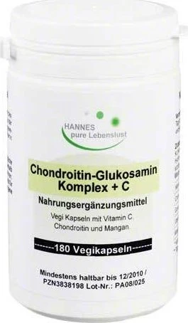 Hannes pure Lebenslust Chondroitin Glucosamin Kapseln, 180 Stück