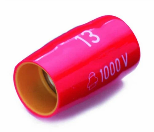 Cimco 11 2529 VDE Außensechskant Steckschlüssel 3/8", 17x28mm
