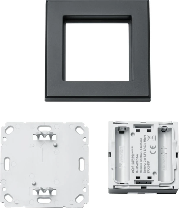 eQ-3 Homematic IP Wandtaster 6-fach anthrazit