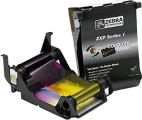 Zebra ZXP1 YMCKO Farbband mehrfarbig
