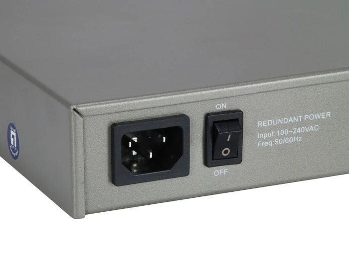LevelOne GTL Rackmount 10G Managed Switch, 12x SFP+, 8x RJ-45