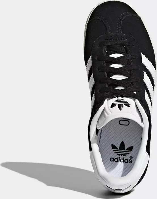 adidas Gazelle core black/footwear white/gold metallic (Junior)