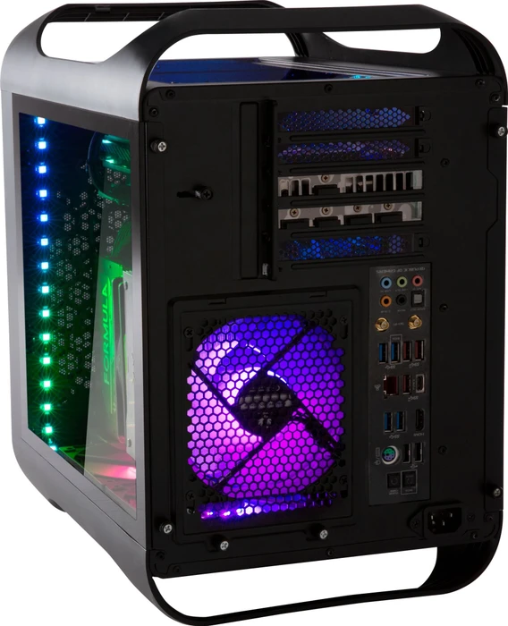 BitFenix Prodigy M 2022 ARGB, schwarz, Glasfenster