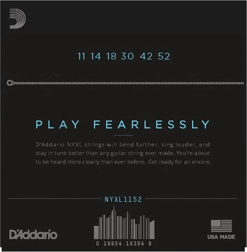 D'Addario NYXL Medium Top / Heavy Bottom