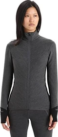 Icebreaker RealFleece Merino Descender Funktionsjacke schwarz (Damen)