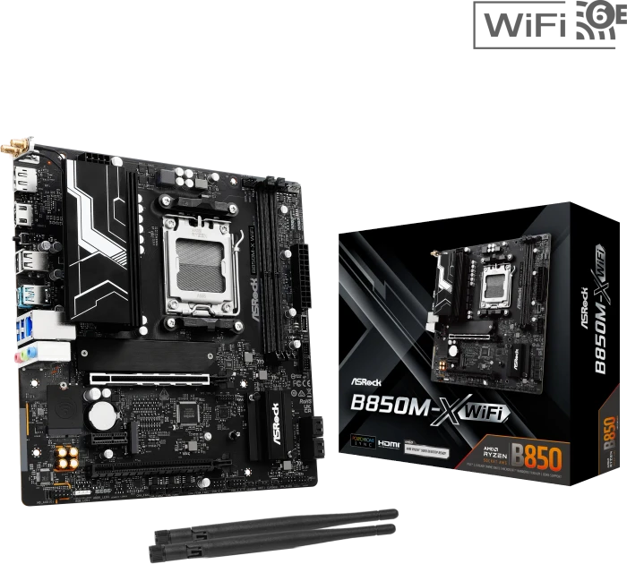 ASRock B850M-X WiFi (AMD AM5)