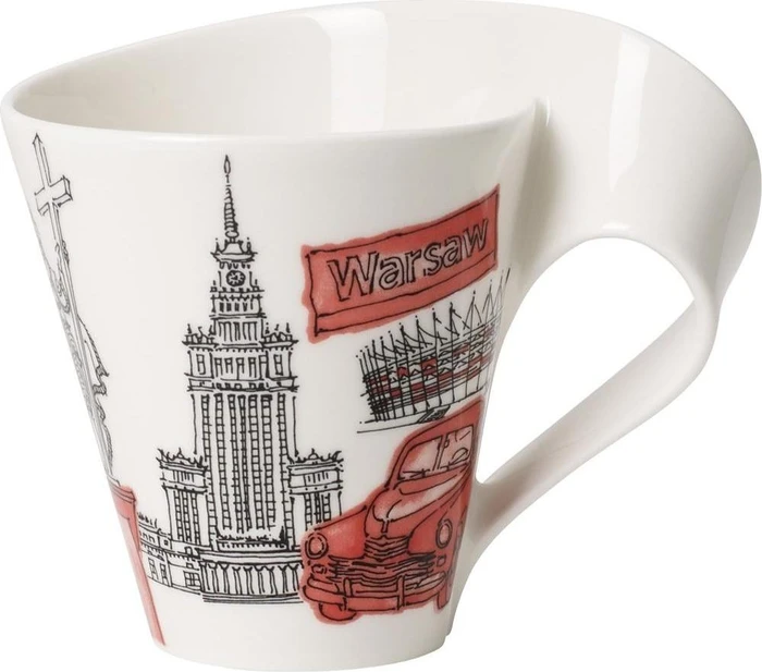 Villeroy & Boch Cities of the World Becher mit Henkel Warsaw 300ml