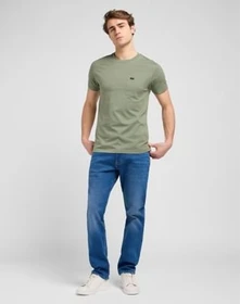 Lee Slim Ultimate Pocket T-Shirt kurzarm olive stone (Herren)